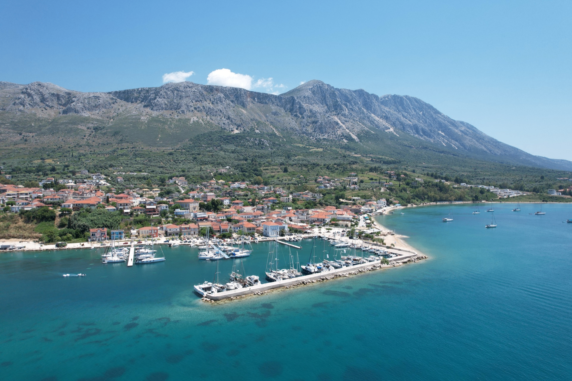 Paleros village and port