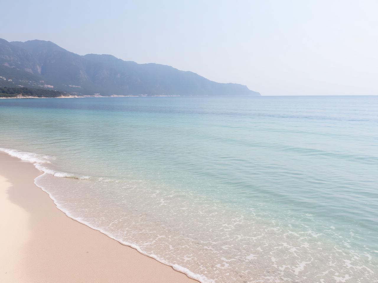 Open water swimming at the beach